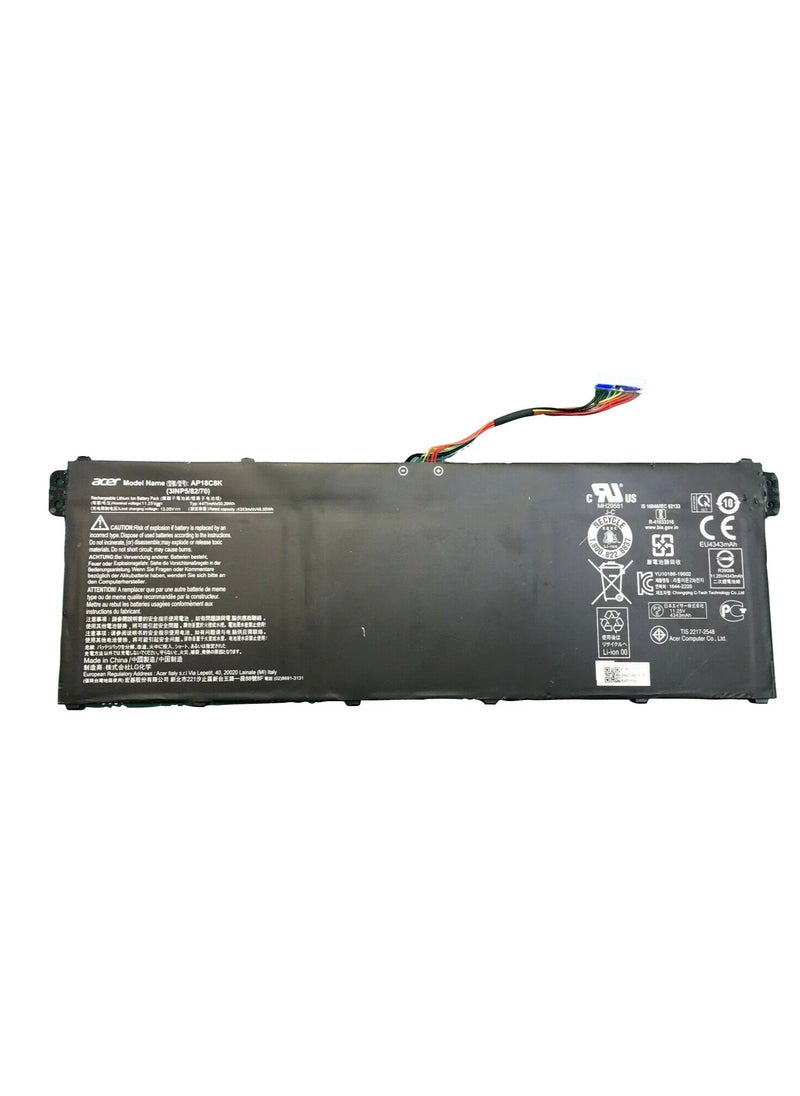 Generic - AP18C8K Laptop Battery Compatible for Aspire 5 A514-52 Chromebook 314 C933 Swift 3 SF314-42 SF314-57 SF314-57G SF314-58 Series 3INP5/82/70 11.25V 50.29Wh 4471mAh 4-Cell - Image 1