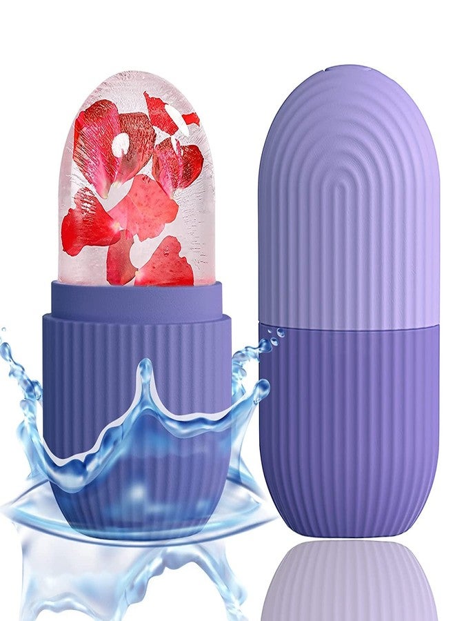 Dec Kitchenpro Ice Face Roller for Face & Eyes - Reusable Silicone Facial Cube Roller | Reduces Puffiness, Dark Circles, Tightens Skin & Shrinks Pores | Face Contouring & Neck Massage Tool - Image 1