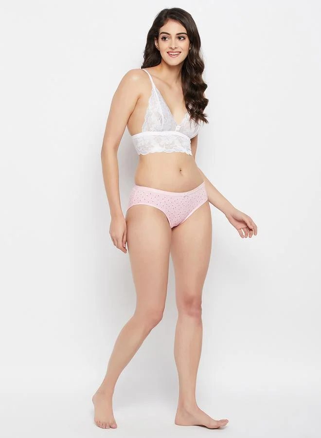 Clovia Clovia Pack of 3 Low Waist Floral Print Bikini Briefs