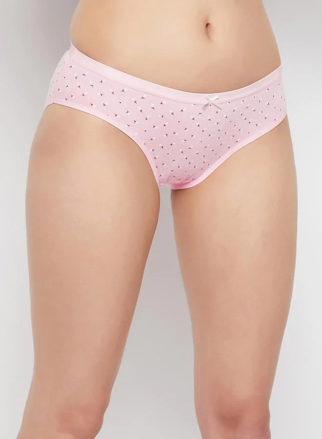 Clovia Clovia Pack of 3 Low Waist Floral Print Bikini Briefs