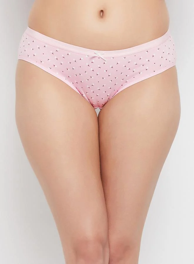 Clovia Clovia Pack of 3 Low Waist Floral Print Bikini Briefs