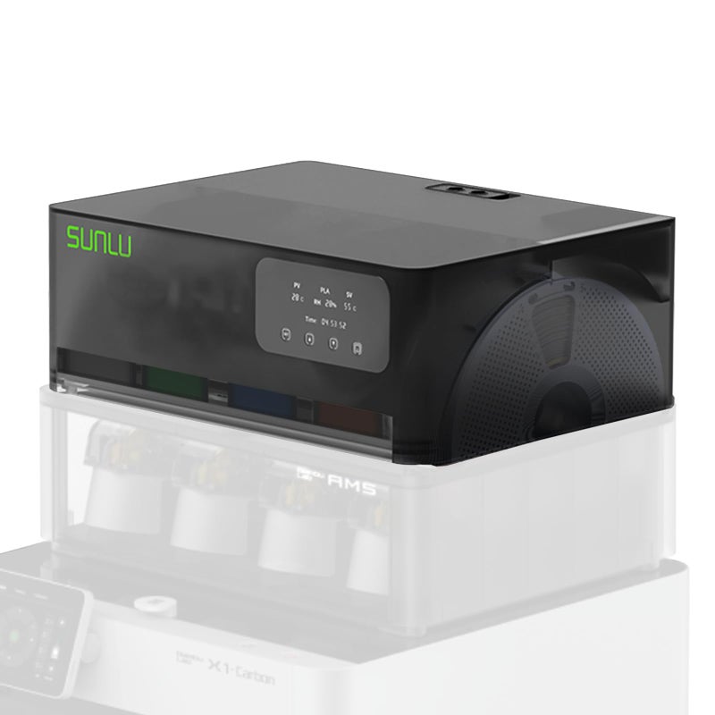 Sunlu AMS Heater Upgrade for Bambu Lab AMS,Add Active Drying Function to Your AMS,Prevent Wet 3D Printer Filament & Clogs,Enables Drying while Printing,Easy Plug & Play Installation (AMS Not Included) - Image 1