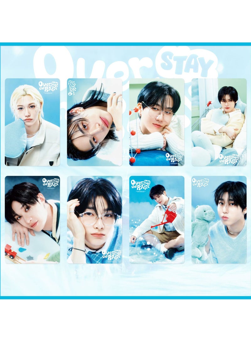 NIBEMINENT 8 Pcs Kpop Stray Kids Lomo Cards Card For Fans Collection Gifts - Image 2