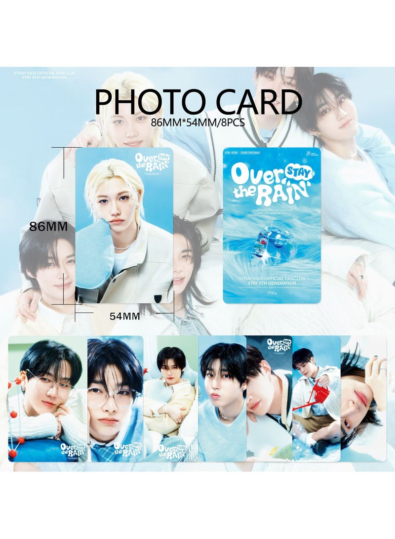 NIBEMINENT 8 Pcs Kpop Stray Kids Lomo Cards Card For Fans Collection Gifts - Image 3