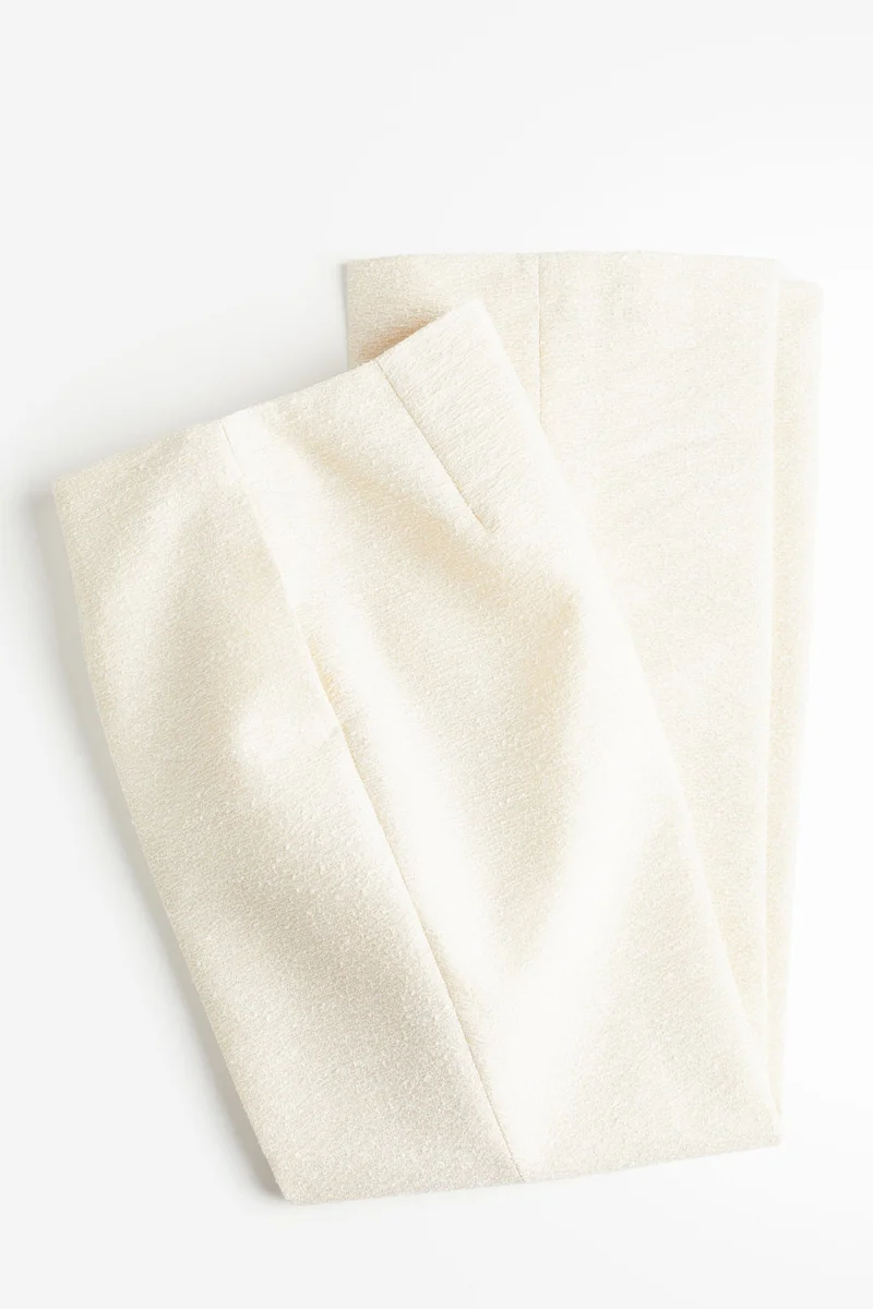 H&M Textured trousers