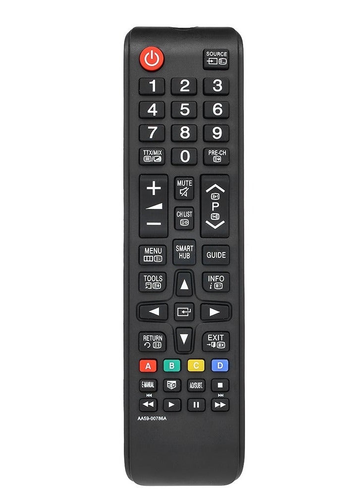 erorex Replacement Wireless Universal TV Remote Control For Samsung HD LED Smart TV Black - Image 1