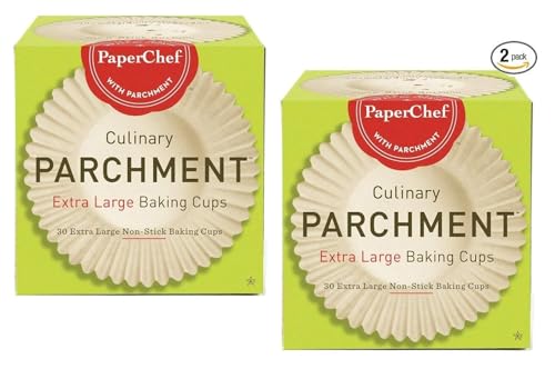 PaperChef - X-Large Parchment Baking Cups - Easy Release, Non-Stick Paper - 30 count - 2 pack - Image 4