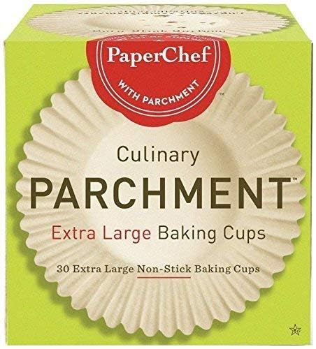 PaperChef - X-Large Parchment Baking Cups - Easy Release, Non-Stick Paper - 30 count - 2 pack - Image 3