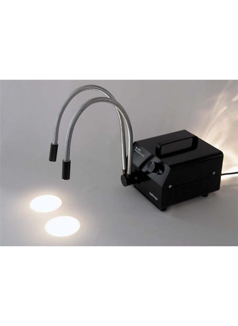 AmScope AmScope HL150BY 150w Dual Gooseneck Fiber Optic Microscope Illuminator  - Image 3