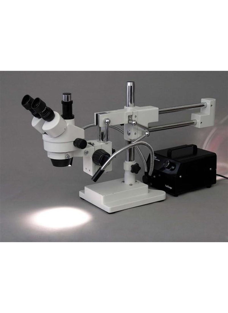 AmScope AmScope HL150BY 150w Dual Gooseneck Fiber Optic Microscope Illuminator  - Image 4