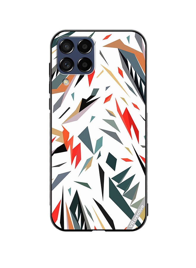 VR CREATIVE Protective Case Cover For Samsung Galaxy M53 Abstract Design Multicolour - Image 1