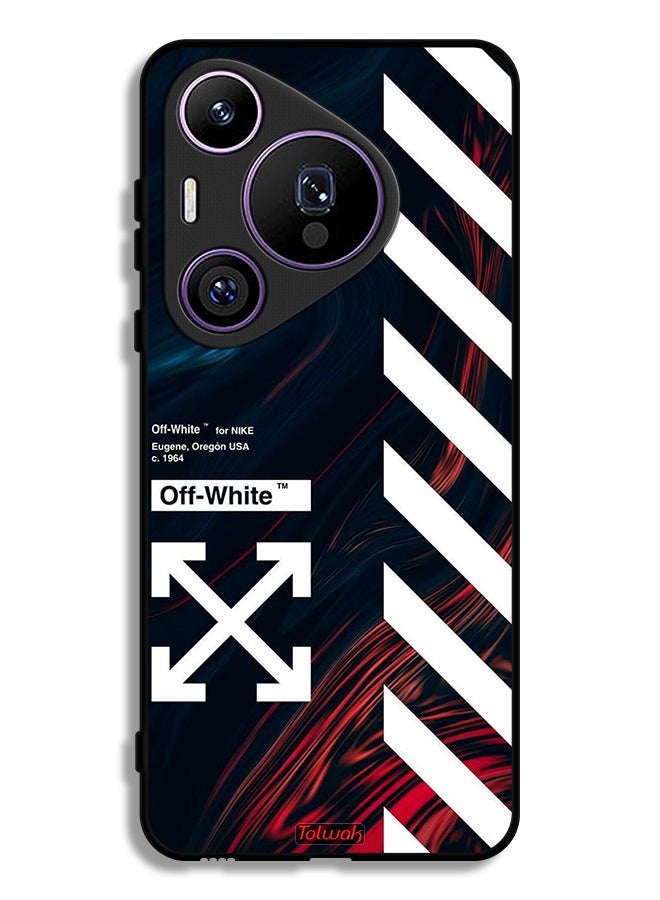 Tolwak Huawei Pura 70 Pro Protective Case Cover Off White Sticker - Image 1