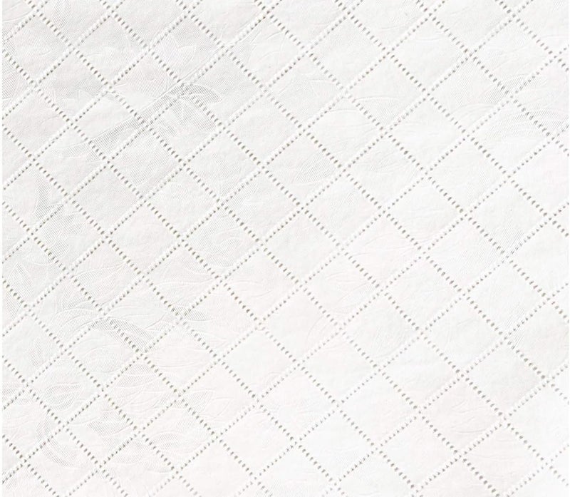 Newbridge Quilted Waterproof Cut to Fit Table Pad Protector with Flannel Backing Heat Resistant Wipe Clean Cushioned Pad Protects Table from Spills and Scratches 52 x 120