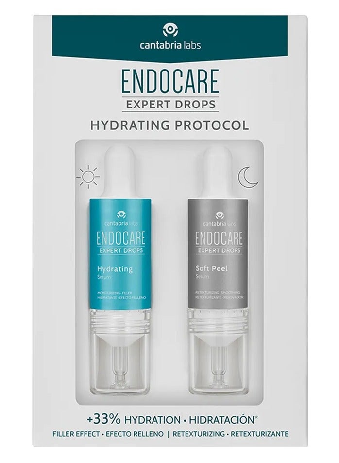 Endocare Expert Drops Moisturizing Protocol - filling effect 2 x 10 ml - Image 1