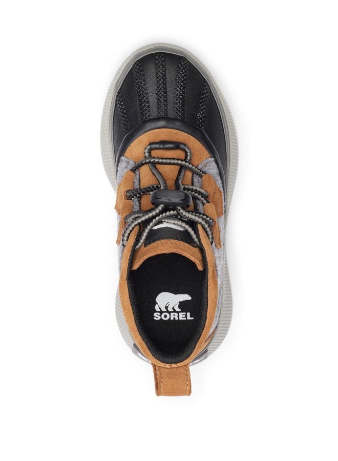 Sorel Unisex-Child Out N About Iv Classic Waterproof Boots, Taffy/Black Felt, 2 Big Kid - Image 5
