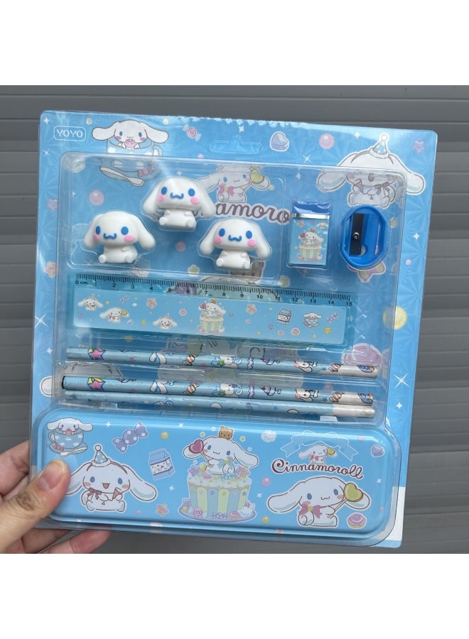 HJ Children's Gift Student Stationery Suit Gift Box School Supplies Pencil Case Pencil Practical Animal Stationery Gift Bag - Image 1