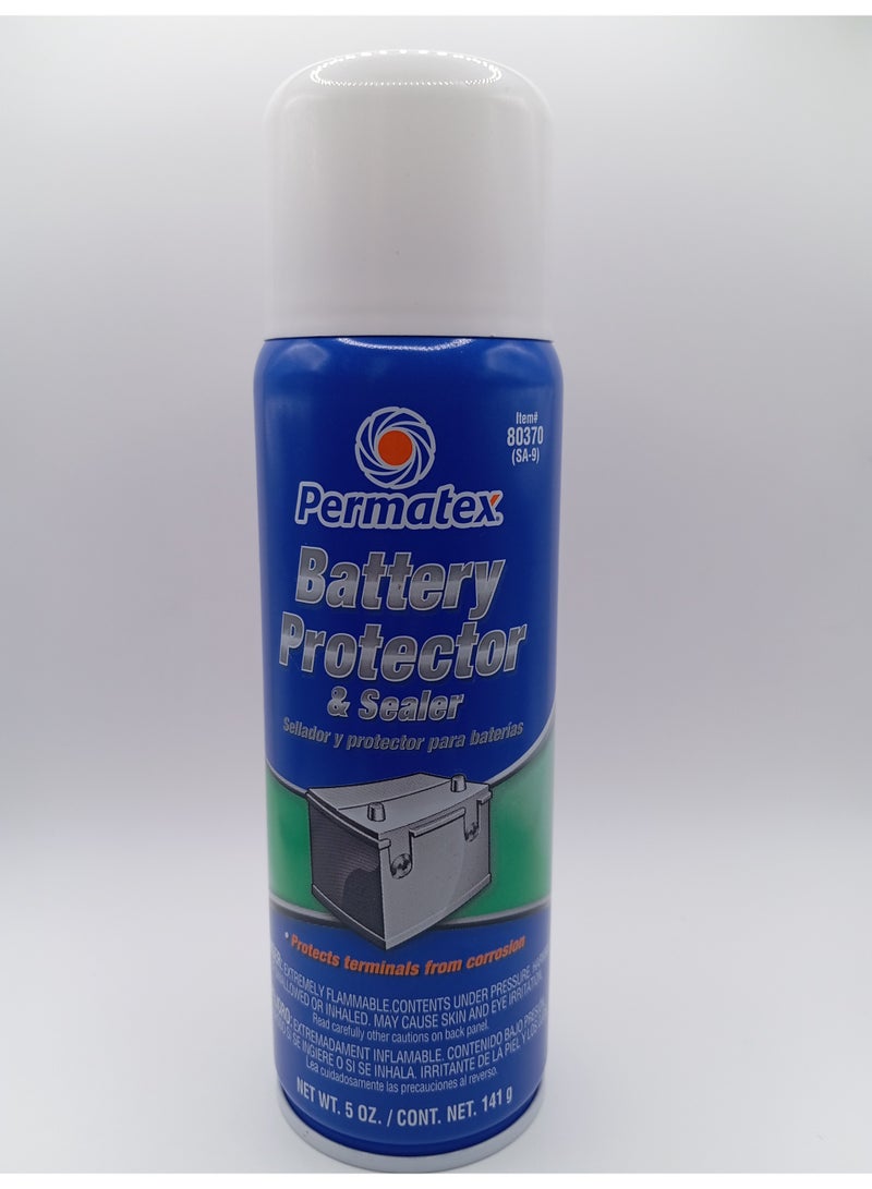 Permatex 80370 Battery Terminal Protector Sealer Spray, Anti-Corrosion 5 oz - Image 1