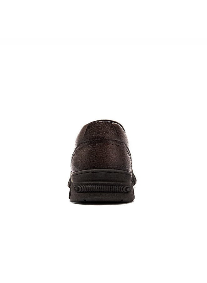 CAMELJEANS Luotuo Brand Casual Leather Shoes For Men, Slip-on Versatile Genuine Leather Business Shoes, Soft-soled Loafers, W032211320, Brown, Size 42 - Image 2