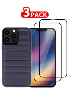 Kajsa iPhone 13 Pro Max Dale Collection Horizon PU Leather Case Cover Blue  - Image 1