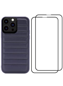 Kajsa iPhone 13 Pro Max Dale Collection Horizon PU Leather Case Cover Blue  - Image 2