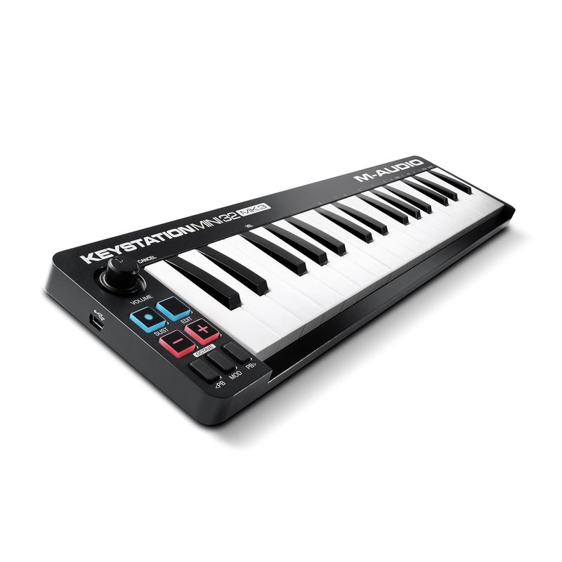 M-Audio كيبورد MIDI محمول فائق الصغر Keystation Mini 32 MK3. - Image 1