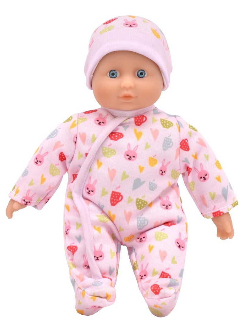 Dolls World Baby Grace 10 inch Soft With/Vinyl limbs and outfits from Peterkin gift for kids of Age above 10 months - Image 1