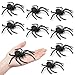 Luktastic Plastic Spiders Spiders Halloween Decorations Halloween Spider Fake Spiders 8PCS Black Large Spider Web Decoration Realistic Prank Props Scare Fun Practical Surprise Joke Toys 39 x 37 Inches - Image 4