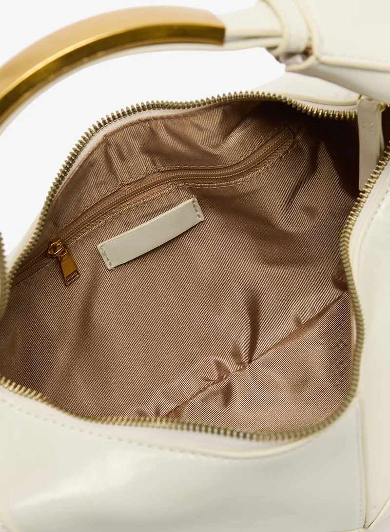 نمشي x حقيبة يد معدنية بارزة