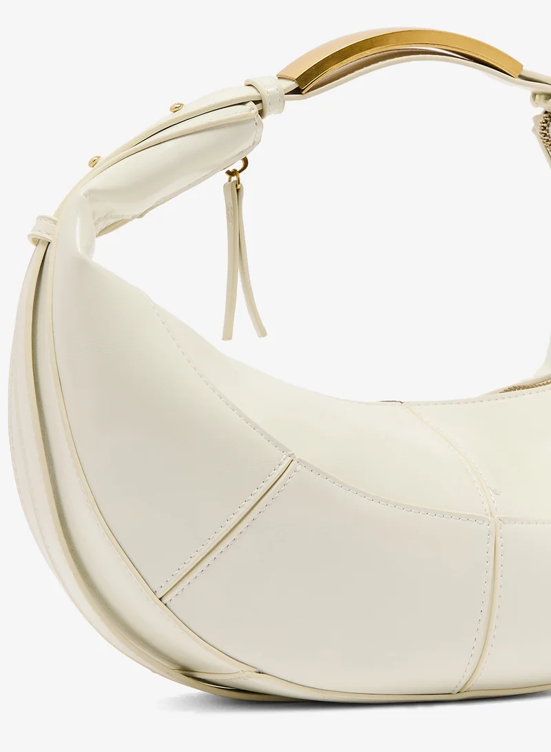 نمشي x حقيبة يد معدنية بارزة