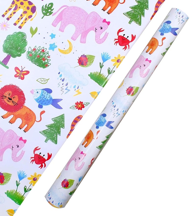Gift Wrapping Paper Sheets Set of 25 (Size-19.5 x 29.5), Perfect for Wrapping Gifts for Your Loved Ones SWGP-92