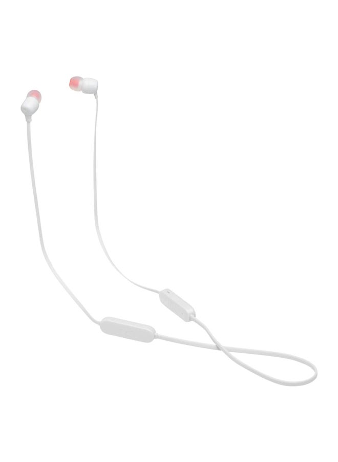 JBL TUNE125BT Wireless Earphone In-Ear White - Image 2
