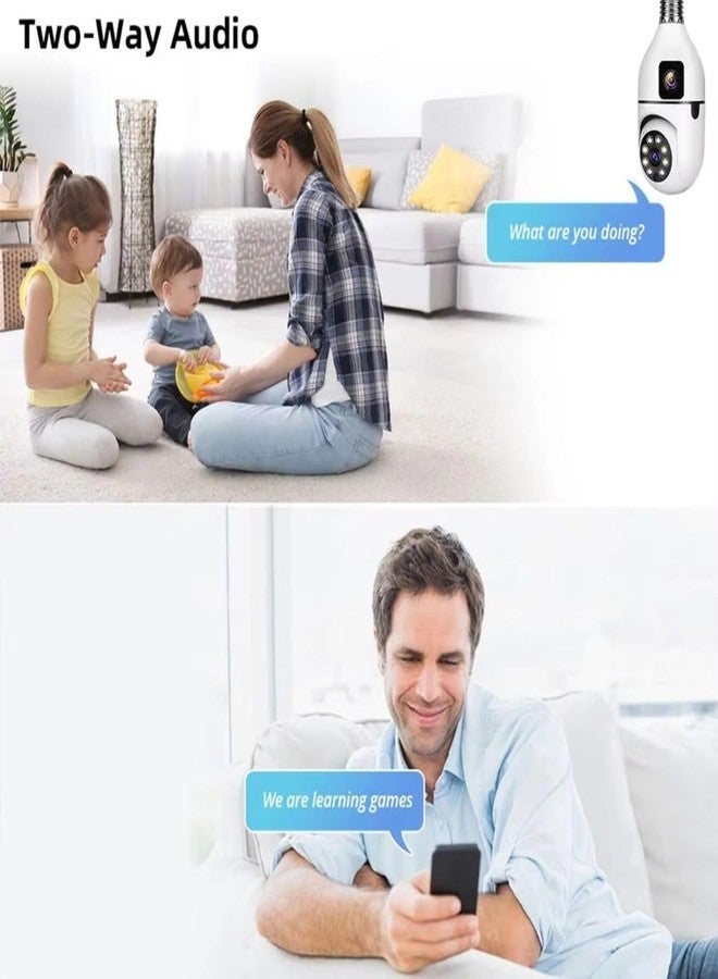 MAYUMI PTZ Control | Human Motion Detection|360° View|Two Way Talk | Remote View | 2in1 [PTZ + Bullet] Dual Lens/Screen 5+5MP Full HD WiFi Wireless Indoor Camera w/Color Night Vision - Image 4