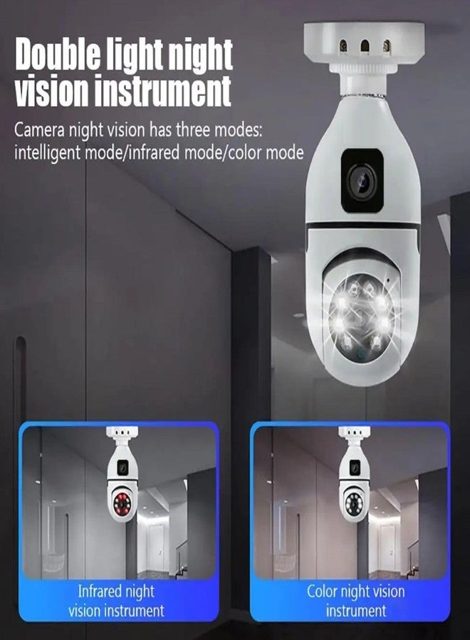 MAYUMI PTZ Control | Human Motion Detection|360° View|Two Way Talk | Remote View | 2in1 [PTZ + Bullet] Dual Lens/Screen 5+5MP Full HD WiFi Wireless Indoor Camera w/Color Night Vision - Image 3