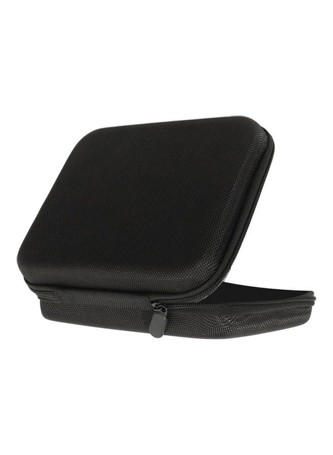 NIBEMINENT Portable Large Capacity Sprayer Bottle Organizer Face Cover Zip Storage Bag Black - Image 1