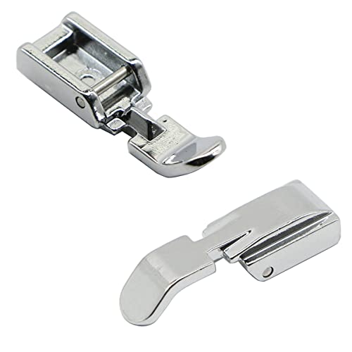 Stormshopping 4 PCS Zipper Foot Sewing Machine Presser Foot Set of Invisible Concealed Narrow Zipper Foot, Fits for Most Snap On Singer, Brother, Janome, Babylock Low Shank Sewing Machines - Image 2