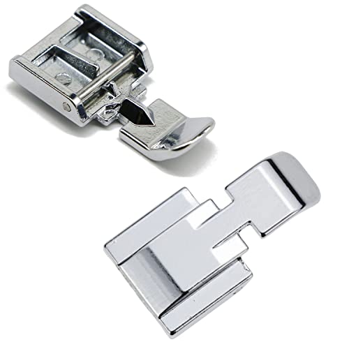 Stormshopping 4 PCS Zipper Foot Sewing Machine Presser Foot Set of Invisible Concealed Narrow Zipper Foot, Fits for Most Snap On Singer, Brother, Janome, Babylock Low Shank Sewing Machines - Image 4