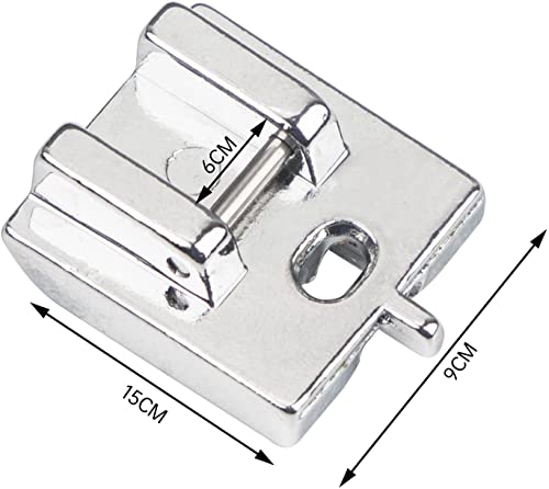 Stormshopping 4 PCS Zipper Foot Sewing Machine Presser Foot Set of Invisible Concealed Narrow Zipper Foot, Fits for Most Snap On Singer, Brother, Janome, Babylock Low Shank Sewing Machines - Image 5