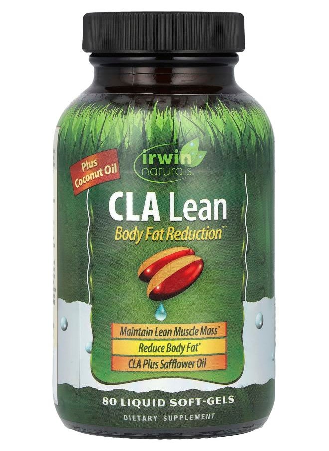 Irwin Naturals CLA Lean Body Fat Reduction™ 80 Liquid Soft-Gels 
