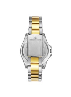 KENNETH SCOTT Kenneth Scott Men's White Dial Analog Watch - K23027-TBTW  - Image 3