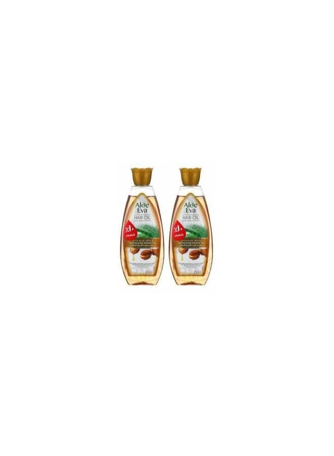 Eva Eva Aloe Strengthening Hair Oil With Aloe Vera & Moroccan Argan Oil 170 Ml (Special Offer 10%) 