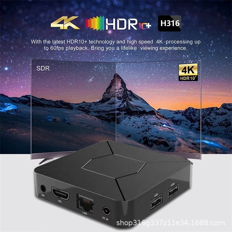 جهاز فك التشفير Q5 IATV عالي الدقة 4K أندرويد تلفزيون الشبكة واي فاي مزدوج بلوتوث tv box - Image 2
