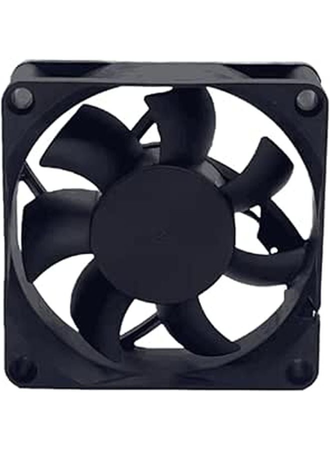 DC12V 2 46W 7025 4 Wire Cooling Fan 25mm Square Frame Quiet PC Case Fan - Image 1