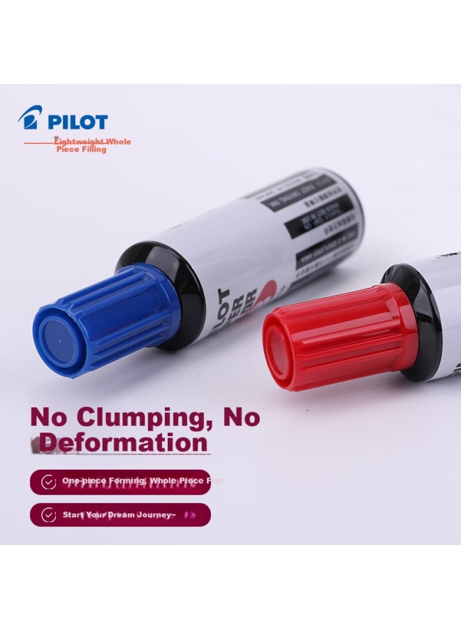 PILOT Oil-based Marker Pen, Chisel Tip, Large Capacity Logistics Marker Pen Sc-bm-r Red 12-pack - Image 2