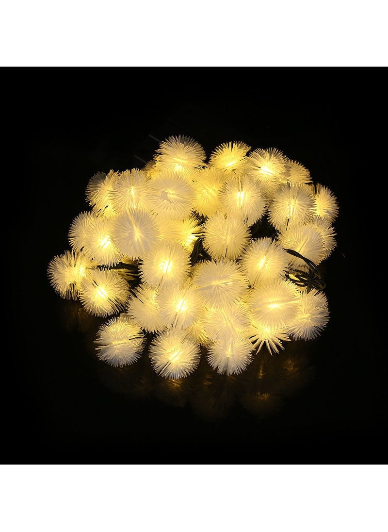 Mei Lifestyle 3m Long Warm Chuzzle String Lights with Batteries 20 LED Decorative Lights  - Image 2