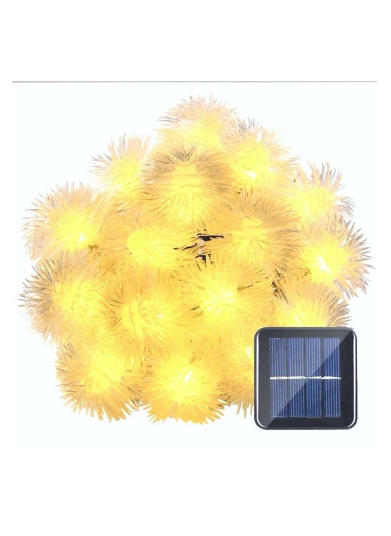 Mei Lifestyle 3m Long Warm Chuzzle String Lights with Batteries 20 LED Decorative Lights  - Image 3