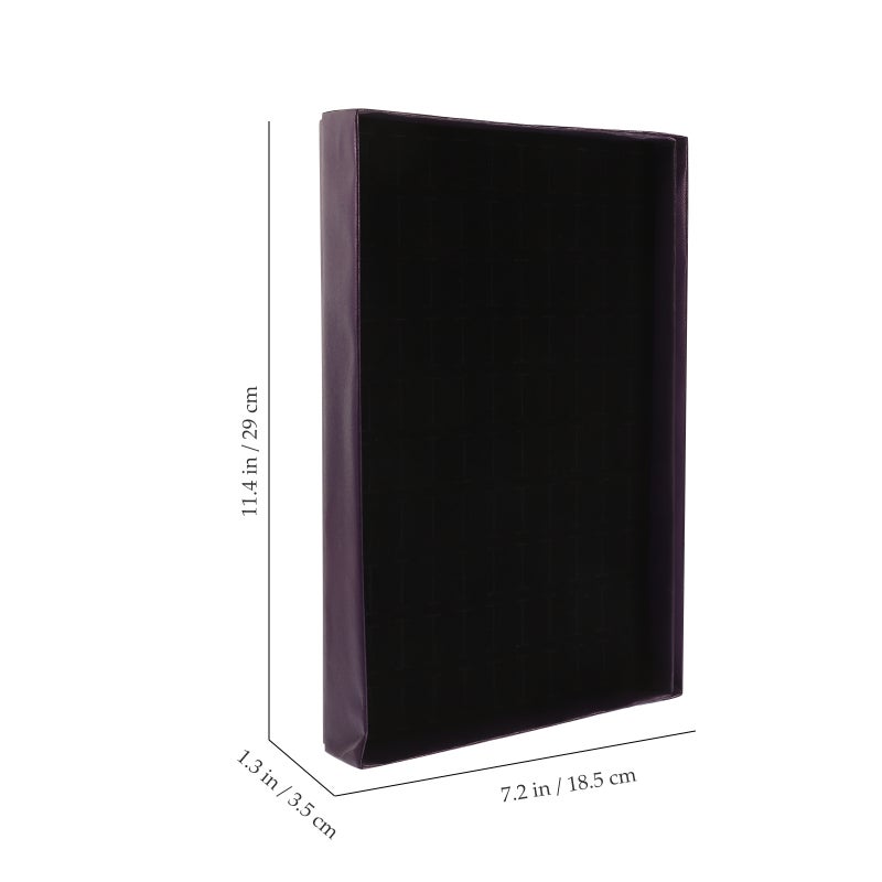 Jewellery Storage Tray with 100 Slots for Organizing and Displaying Rings at Home or Store - Image 2