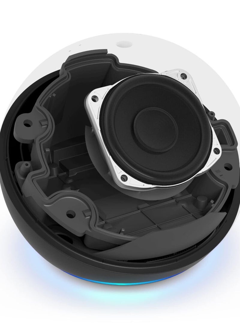 ECHO - Echo Dot (5th Gen) smart bluetooth speaker with vibrant sound and Alexa | Use your voice to control smart home devices, play music or the Quran, and more (speaks Arabic, English, more. (Black) - Image 1