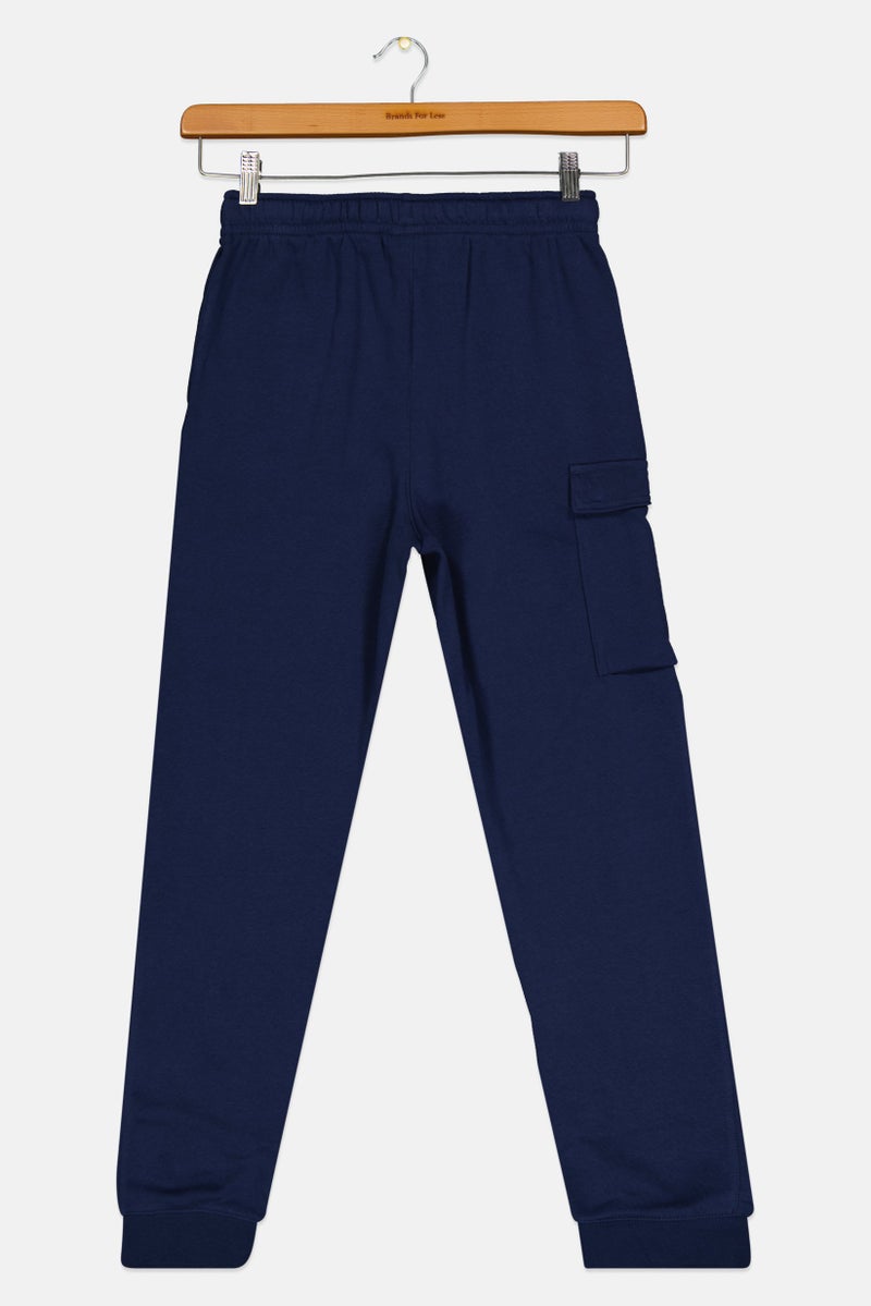 Nike Kids Boys Sportswear Fit Training Sweatpants, Navy  - Image 2