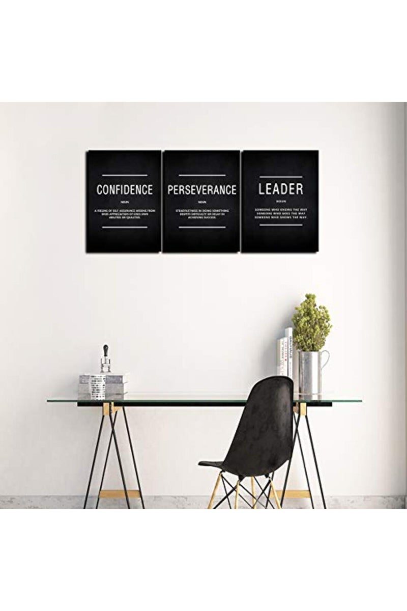 KAWAHONE Inspirational Quotes Canvas Wall Art - Image 4