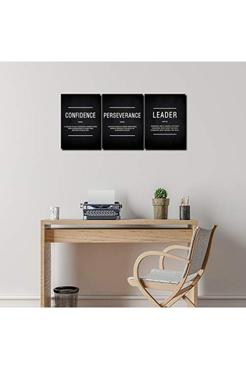 KAWAHONE Inspirational Quotes Canvas Wall Art - Image 3